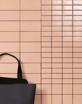 MUTINA DIN ROSE GLOSSY 15X15