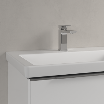 РАКОВИНА 130Х47,5 VILLEROY&BOCH SUBWAY 3.0, STONE WHITE (4A71D1RW)