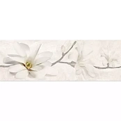 OPOCZNO STONE FLOWERS INSERTO BEIGE 25X75