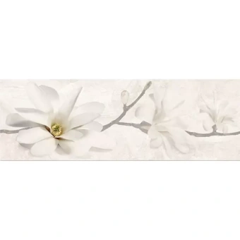OPOCZNO STONE FLOWERS INSERTO BEIGE 25X75