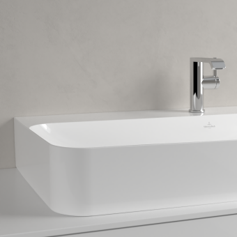 РАКОВИНА НАКЛАДНАЯ 100Х47 VILLEROY&BOCH FINION, WHITE ALPIN (41681BR1)