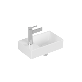 РАКОВИНА 36Х22 VILLEROY&BOCH AVENTO, STONE WHITE (43003RRW)