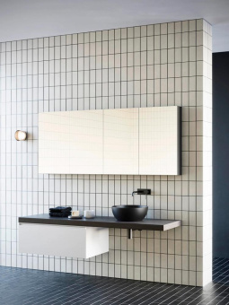 КЕРАМИЧЕСКАЯ РАКОВИНА D42 СМ CATALANO VELIS, NERO SATINATO (142TVLNS)