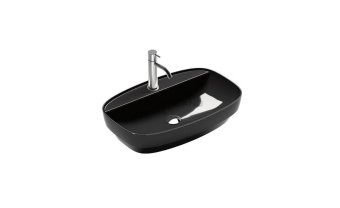 КЕРАМИЧЕСКАЯ РАКОВИНА 65 СМ CATALANO GREEN LUX, ЧЕРНАЯ (165GRLXNE)
