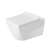 ПОДВЕСНОЙ БЕЗОБОДКОВЫЙ УНИТАЗ DURAVIT RIMLESS VIU, БЕЛЫЙ HYGIENEGLAZE (2511092000)