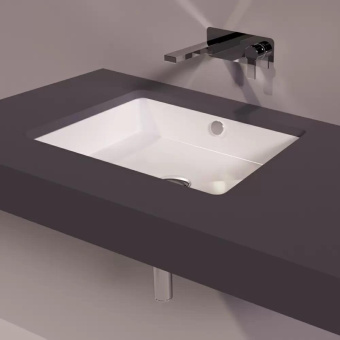 КЕРАМИЧЕСКАЯ РАКОВИНА 48 CМ SIMAS AGILE, GLOSSY BLACK (S 59)