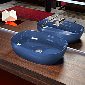 РАКОВИНА НАКЛАДНАЯ 60 СМ ANTONIO LUPI SENSO, СИНИЙ (SENSOC COBALTO)