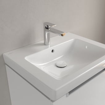 РАКОВИНА 55Х44 VILLEROY&BOCH SUBWAY 2.0, WHITE ALPIN (7113F501)