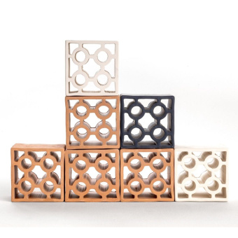 TERRATINTA SARTORIA SPLIT CIRCLE TERRACOTTA MATT SASPCI02N 12Х12