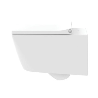 ПОДВЕСНОЙ БЕЗОБОДКОВЫЙ УНИТАЗ DURAVIT RIMLESS VIU, БЕЛЫЙ HYGIENEGLAZE (2511092000)