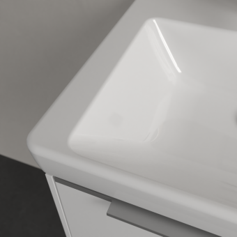 РАКОВИНА 50Х40 VILLEROY&BOCH SUBWAY 3.0, WHITE ALPIN (4370FF01)