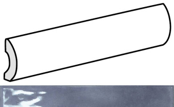 EQUIPE SPLENDOURS PENCIL BULLNOSE BLUE 24019 3X15