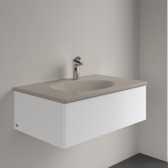 РАКОВИНА ВСТРАИВАЕМАЯ 80Х50 VILLEROY&BOCH ANTAO, ALMOND (4A7584AM)