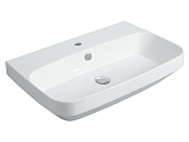 КЕРАМИЧЕСКАЯ РАКОВИНА 80 СМ SIMAS BADEN BADEN, GLOSSY WHITE (BB 12)