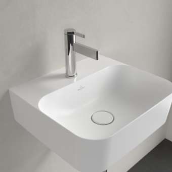 РАКОВИНА ПОДВЕСНАЯ 43Х39 VILLEROY&BOCH FINION, STONE WHITE (436444RW)
