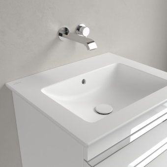 РАКОВИНА 60Х50,5 VILLEROY&BOCH VENTICELLO, STONE WHITE (412462RW)