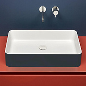 РАКОВИНА НАКЛАДНАЯ 63 СМ ANTONIO LUPI VELO, ТЕМНО-СЕРЫЙ (VELORETTO63 BIANCO-MATITA)