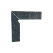 PARADYZ KLINKIER VIANO ANTRACITE COKOL DWUELEMENTOWY LEWY 8.1x30*2