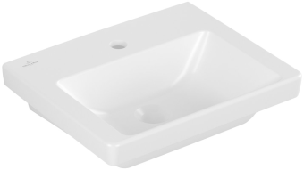 РАКОВИНА 45Х37 VILLEROY&BOCH SUBWAY 3.0, WHITE ALPIN (4370FL01)