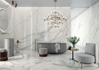 LEA CERAMICHE SLIMTECH SYNESTESIA PURE STATUARIO SMOOTH 60X120