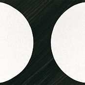 EQUIPE CAPRICE DECO MOONLINE B&W 22126 20X20