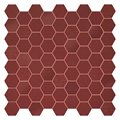 TERRATINTA MAGICA HEXA RUSTY RED MOS.MIX MATT GLOSSY FABRIC 316X316