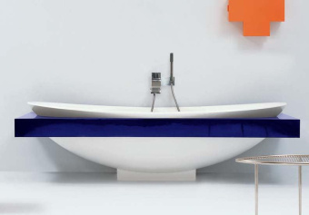 ВАННА ИЗ ИСКУССТВЕННОГО КАМНЯ FLAMINIA IO 193Х84 СМ, WHITE (IO84)