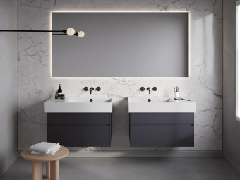 КЕРАМИЧЕСКАЯ РАКОВИНА 80Х47 СМ CATALANO PREMIUM LEFT, BIANCO LUCIDO (180SVPN00)