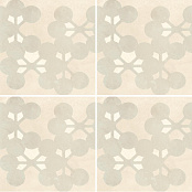 MUTINA AZULEJ FLORES BIANCO 20X20