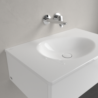 РАКОВИНА ВСТРАИВАЕМАЯ 80Х50 VILLEROY&BOCH ANTAO, WHITE ALPIN (4A7583R1)
