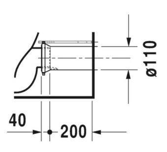 УНИТАЗ-КОМПАКТ DURAVIT RIMLESS VIU, БЕЛЫЙ (2191090000)