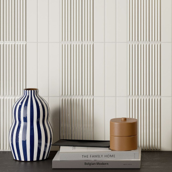 AVA/LA FABBRICA UP WHITE MATTE 192061 5X25X0,9