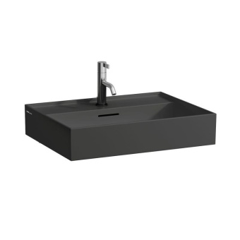 КЕРАМИЧЕСКАЯ РАКОВИНА 50 СМ LAUFEN KARTELL, ЧЕРНЫЙ ГЛЯНЦЕВЫЙ (H8163320201041)