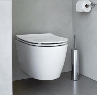ПОДВЕСНОЙ БЕЗОБОДКОВЫЙ УНИТАЗ DURAVIT SOLEIL BY STARCK, БЕЛЫЙ (2590090000)