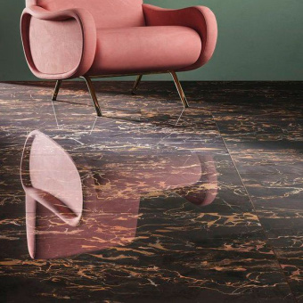 FIANDRE MARBLE LAB NERO PORTORO LUCIDATO AL201X860 60X60