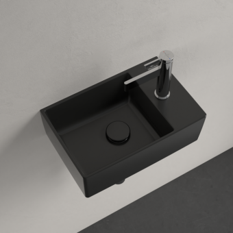 РАКОВИНА ПОДВЕСНАЯ 40Х26 VILLEROY&BOCH MEMENTO 2.0, EBONY (432340S5)