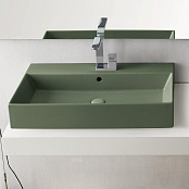 КЕРАМИЧЕСКАЯ РАКОВИНА 80 СМ CIELO SMILE, ЗЕЛЕНЫЙ (SMLAA80-AG)