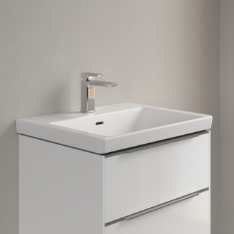 РАКОВИНА 60Х47 VILLEROY&BOCH SUBWAY 3.0, STONE WHITE (4A7060RW)