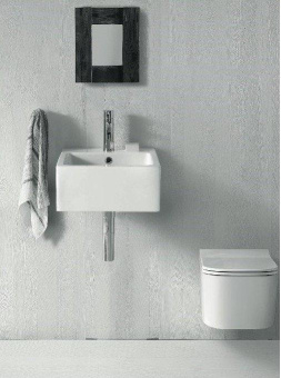 РАКОВИНА 40Х40 СМ GALASSIA PLUS DESIGN, БЕЛЫЙ (6034)