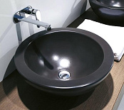КЕРАМИЧЕСКАЯ РАКОВИНА 52 СМ FLAMINIA FONTE FONTANA, BLACK (FN52L)