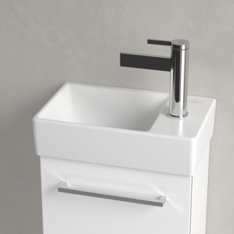 РАКОВИНА 36Х22 VILLEROY&BOCH AVENTO, STONE WHITE (43003LRW)
