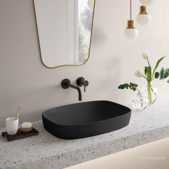 КЕРАМИЧЕСКАЯ РАКОВИНА 60 СМ CATALANO GREEN LUX, NERO SATINATO (160AGRLXNS)