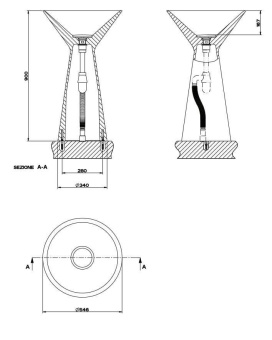 РАКОВИНА GESSI CONO (45911)
