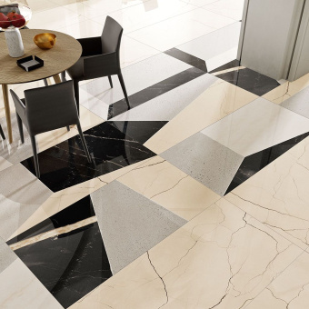 FIORANESE SOUND OF MARBLES FIOMOOD NERO LR M4F717L 74X148X1