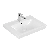 РАКОВИНА 60Х47 VILLEROY&BOCH SUBWAY 2.0, WHITE ALPIN (71136G01)