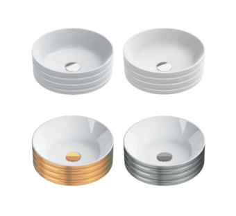 КЕРАМИЧЕСКАЯ РАКОВИНА D40 СМ CATALANO ZERO GLASSY, BIANCO SATINATO (140AZEBM)