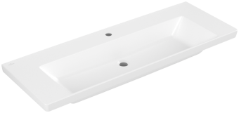 РАКОВИНА 130Х47 VILLEROY&BOCH SUBWAY 3.0, WHITE ALPIN CERAMICPLUS (4A70D2R1)