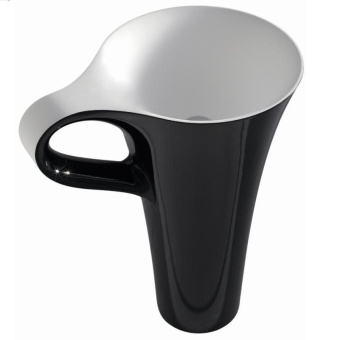 КАМЕННАЯ РАКОВИНА 70 СМ ARTCERAM CUP, BLACK (OSL004 01; 50)