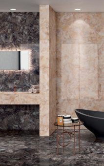 FMG MAXFINE HYMALAYAN STONES PINK 75X75