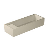 КЕРАМИЧЕСКАЯ РАКОВИНА 100Х37 СМ GALASSIA NEXT NARROW, ПЕСОЧНЫЙ (7505SA)